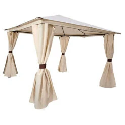 Garten-Pavillon Venezia 300 X 300 Cm, Ecru
