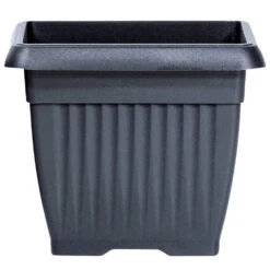 Prosperplast Blumentopf Terra Eckig 15 X 15 Cm In Anthrazit