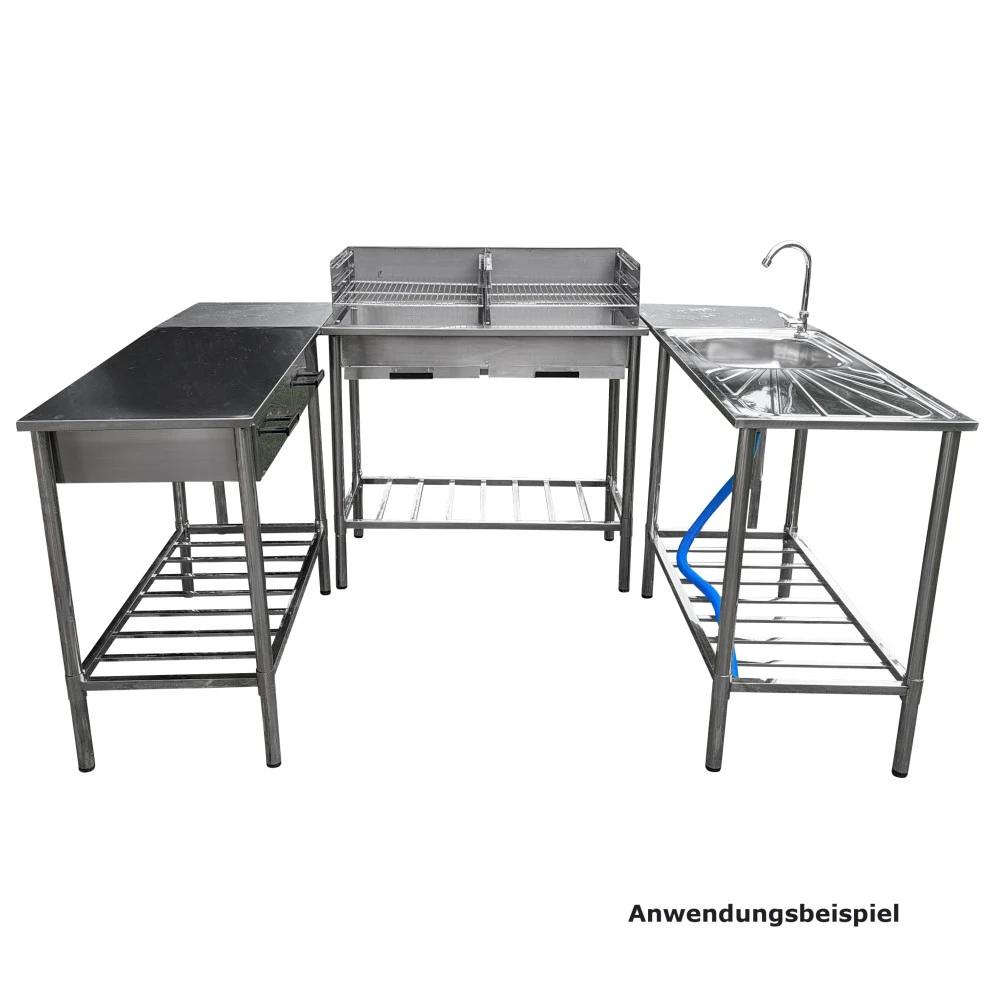 Country Life Eckboden Aus Edelstahl 18/10 Für Country-Life 2 Country Life Eckboden Aus Edelstahl 18/10 Für Country-Life – Bild 2