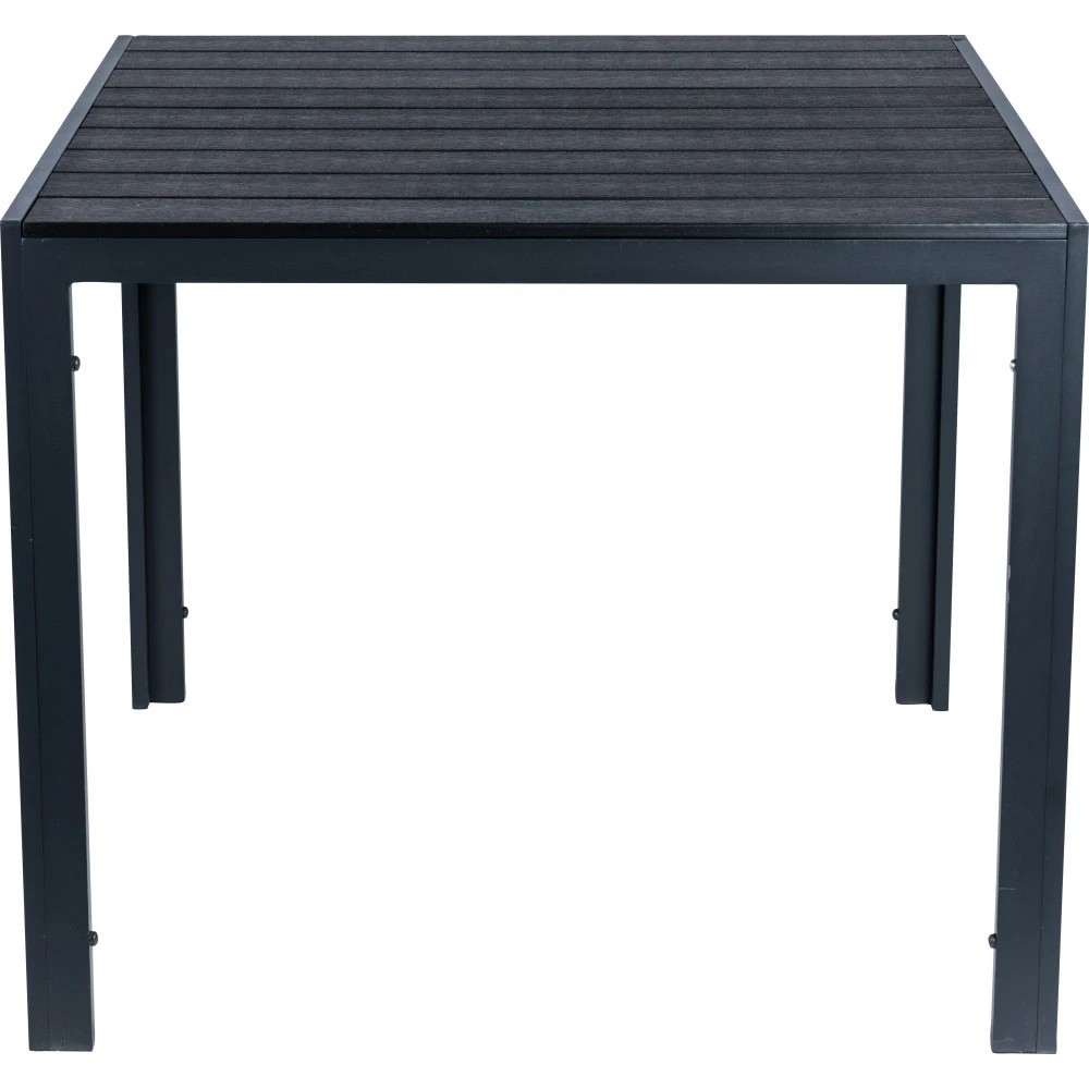 Gartentisch Nonwood 90 X 90 Cm Mit Aluminiumgestell 2 Gartentisch Nonwood 90 X 90 Cm Mit Aluminiumgestell – Bild 2