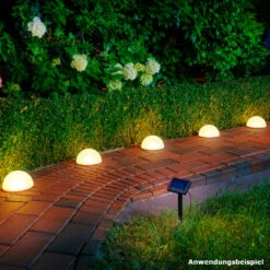 LED-Solargartenstecker-Set 5 Stück Halbkugel Mit Erdspießen -Garten Lust 9kfMTgOoFrvGxso 1280x1280