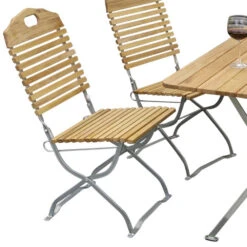 Gartensitzgruppe BAD TÖLZ 5-teilig Robinie Flachstahl Verzinkt Klappbar -Garten Lust 9kgNS6lSB105zw7 1280x1280