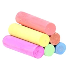 Straßenmalkreiden 6 Stück In Verschiedenen Farben