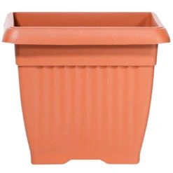 Prosperplast Blumentopf Terra Eckig 15 X 15 Cm In Terracotta