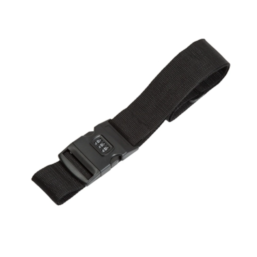 Koffergurt 180 X 5 Cm Schwarz Mit Zahlenschloss 1 Koffergurt 180 X 5 Cm Schwarz Mit Zahlenschloss