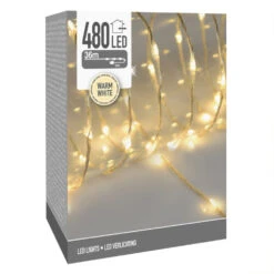 LED-Lichtschlauch 39 M Mit 480 Warmweißen LEDs Für Innen Und Außen