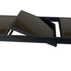Gartentisch Torino 180/240x100x75cm Ausziehbar Alu Glas Schwarz Pulverbeschichtet -Garten Lust 9kxxww2uq2F8M7D 1280x1280