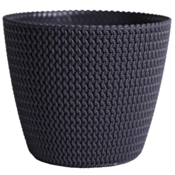 Prosperplast Blumentopf Splofy Ø 30 Cm In Anthrazit