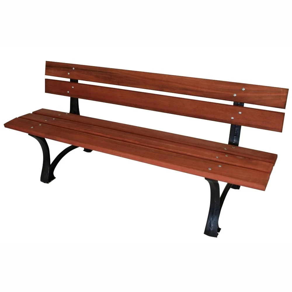 Gartenbank Luzern 4-Sitzer, Gusseisen Und Eukalyptusholz 1 Gartenbank Luzern 4-Sitzer, Gusseisen Und Eukalyptusholz