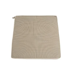 Sitzkissen Garngefärbt 40 X 40 X 4 Cm, In Taupe