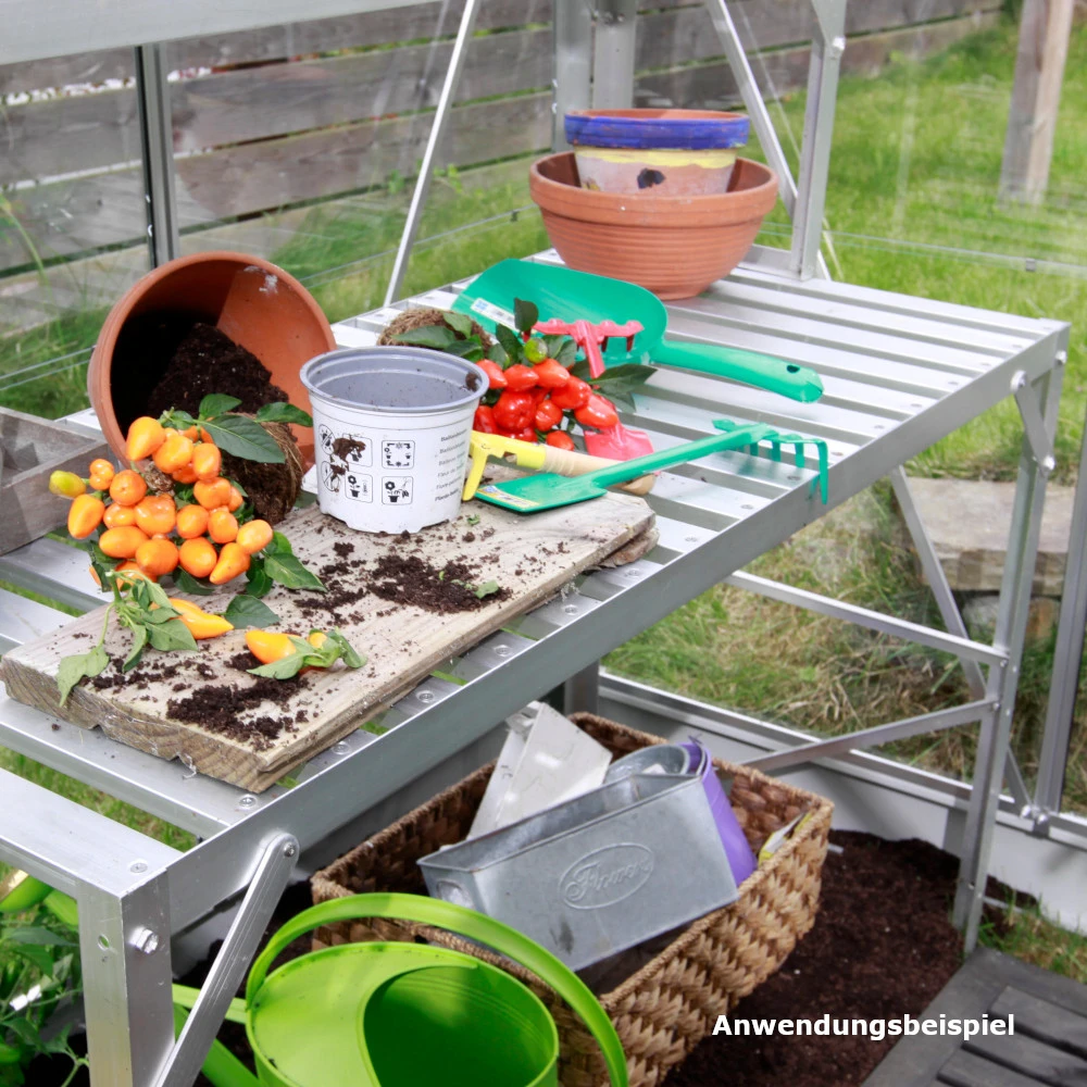 Vitavia Alutisch 1 Ablage, 121 X 54 X 76 Cm 2 Vitavia Alutisch 1 Ablage, 121 X 54 X 76 Cm – Bild 2