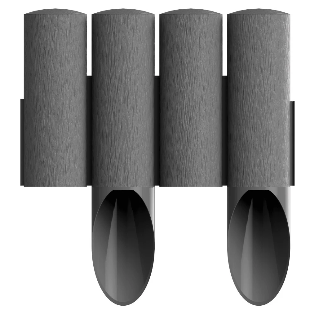 Cellfast Rasenkante Palisade 10 Stück 2,3 M Aus Kunststoff 1 Cellfast Rasenkante Palisade 10 Stück 2,3 M Aus Kunststoff