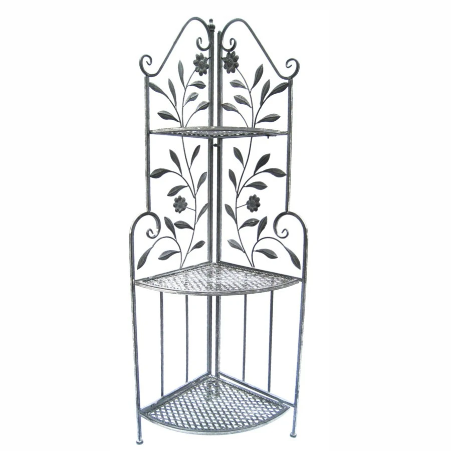 Eiseneckregal 3 Etagen 49 X 35 X 126 Cm In Antik-Grau 1 Eiseneckregal 3 Etagen 49 X 35 X 126 Cm In Antik-Grau