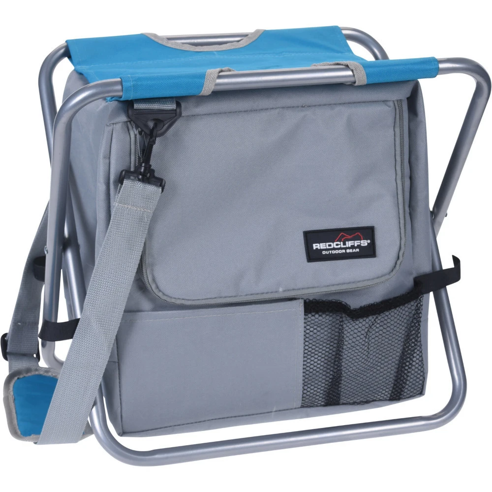 Campinghocker Klappbar 31,5 X 26,5 Cm Mit Blau-grauer Textilbespannung 1 Campinghocker Klappbar 31,5 X 26,5 Cm Mit Blau-grauer Textilbespannung