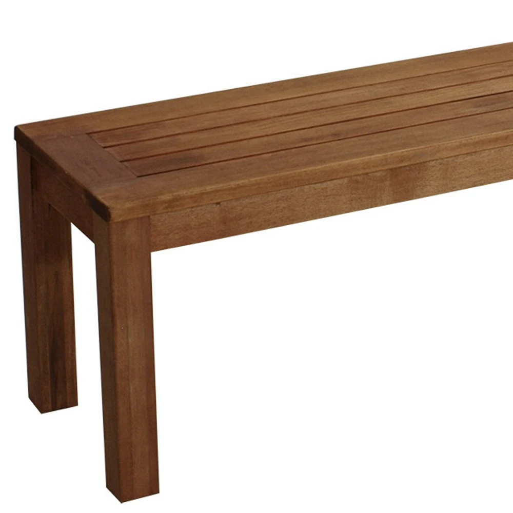 Hockerbank XL, 190 X 36 X 46 Cm, Holz Eukalyptus Geölt 2 Hockerbank XL, 190 X 36 X 46 Cm, Holz Eukalyptus Geölt – Bild 2