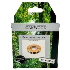 Oakwood Schusspflaster Set 2000 Stück In Schwarz