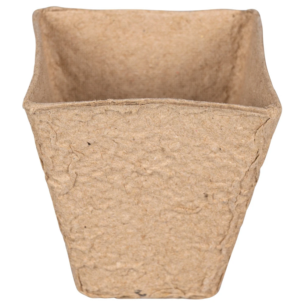 Anzuchttöpfe 8 X 8 Cm Quadratisch, 24 Stück, Papier 2 Anzuchttöpfe 8 X 8 Cm Quadratisch, 24 Stück, Papier – Bild 2