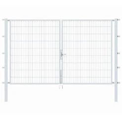 Doppeltor Flexo 3000 X 1800 Mm Mit Pfosten 80 X 80 Mm