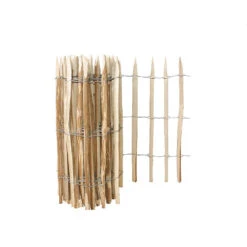 Staketenzaun Aus Holz, 90x500 Cm