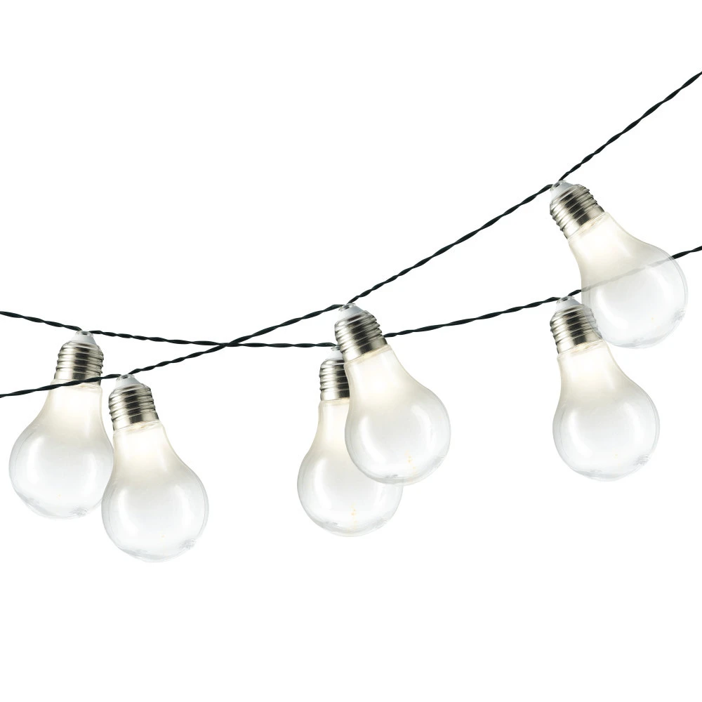 Partylichterkette 300 Cm, Mit 10 Warmweißen LEDs 1 Partylichterkette 300 Cm, Mit 10 Warmweißen LEDs