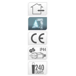 LED-Lichterkette 29 M Mit App-Steuerung Und 240 LED Weiß -Garten Lust Zace8eF3kNJAX7 1280x1280