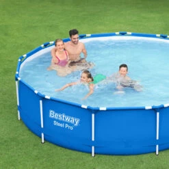 Bestway Steel Pro Frame Pool Set Rund Mit Filterpumpe -Garten Lust Zbw6Xz9HNJh3PG 1280x1280