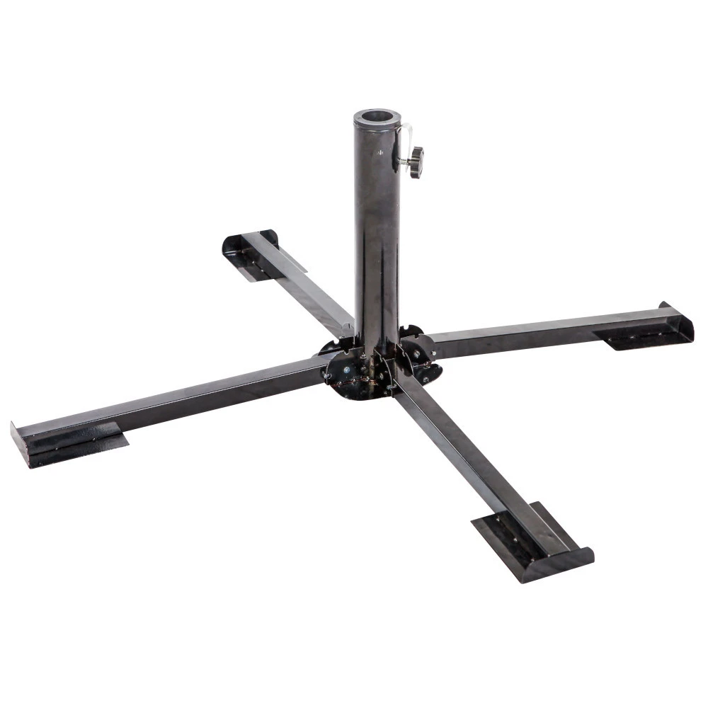 Sonnenschirmständer Aufklappbar 40 Cm Aus Metall In Schwarz 1 Sonnenschirmständer Aufklappbar 40 Cm Aus Metall In Schwarz