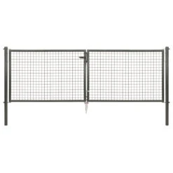 Wellengitter-Doppeltor 3000 X 1000 Mm RAL 7016 Anthrazit