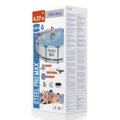Bestway Steel Pro MAX Frame Pool Ø427x107 Cm Rund Komplett-Set 5-teilig -Garten Lust ZeErKEKVzRBsFP 1280x1280