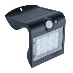 LED-Wandleuchte 1,5 W Solarbetrieben Warmweiß