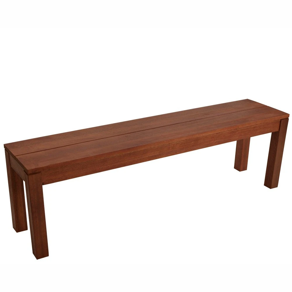 Hockerbank 3-Sitzer, 150 X 34 X 45 Cm, Holz Eukalyptus Geölt 1 Hockerbank 3-Sitzer, 150 X 34 X 45 Cm, Holz Eukalyptus Geölt