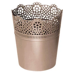 Prosperplast Blumentopf Lace Ø 16 Cm In Mokka