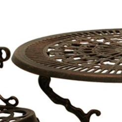 Gartensitzgruppe Jugendstil 5-teilig, Aluguss, Bronze-antik -Garten Lust ZpMYM3UvoLntnW 1280x1280