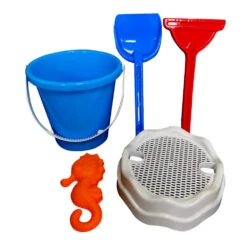 Strandspielzeug Set 5-teilig Aus Kunststoff Für Strand Oder Sandkasten