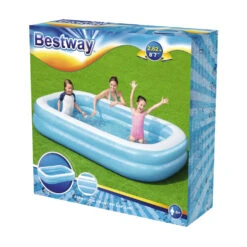 Swimming Pool Family 262x175x51cm Rechteckig Blau/weiss Planschbecken -Garten Lust ZyhGfzmVm7F2ww 1280x1280