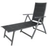 Gartenliege „Comfort“ Klappbar Mit Aluminiumgestell